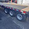 Black 2026 Canada Trailers 102 x 25ft Tri - Axle