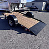 Black 2025 Canada Trailers 7 x 12 Tiltbed - 5K
