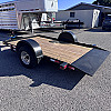 Black 2025 Canada Trailers 7 x 12 Tiltbed - 5K
