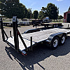 Black 2025 Miska Trailers 80" x 18.5' Commercial Grade - 5 Ton