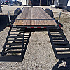 Black 2026 Canada Trailers 7 x 20 Equipment Trailer