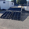 Black 2026 Canada Trailers 102 x 30ft Flatbed