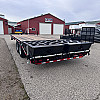 Black 2026 Canada Trailers 102 x 25ft 12 Ton Flatbed
