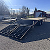 Black 2026 Canada Trailers 102 x 25ft 12 Ton Flatbed