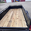 Black 2026 Canada Trailers 5 x 10 Utility - 3k Axle