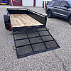 Black 2026 Canada Trailers 5 x 10 Utility - 3k Axle