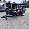 Black 2026 Canada Trailers 5 x 10 Utility - 3k Axle