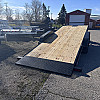 Black 2026 Canada Trailers 80" x 20ft Full Deck Tilt