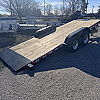 Black 2026 Canada Trailers 80" x 20ft Full Deck Tilt