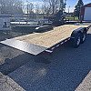 Black 2026 Canada Trailers 80" x 20ft Full Deck Tilt
