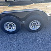 Black 2026 Canada Trailers 80" x 20ft Full Deck Tilt