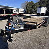 Black 2026 Canada Trailers 80" x 20ft Full Deck Tilt