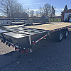 Black 2026 Canada Trailers 102 x 30ft Pintle Flatbed - 12 Ton