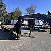Black 2026 Canada Trailers 102 x 30ft Pintle Flatbed - 12 Ton