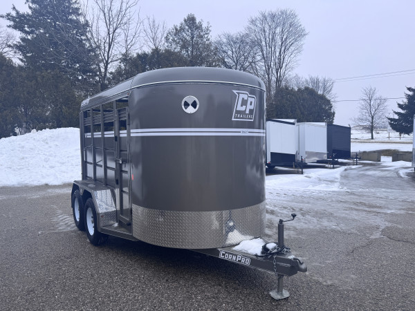 Pewter 2026 CornPro 6 x 12 x 6ft 6 Tall