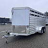 White 2026 Featherlite 6ft 7" x 16 x 6ft 6 Tall