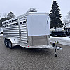 White 2026 Featherlite 6ft 7" x 16 x 6ft 6 Tall