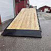 Black 2026 Canada Trailers 8 x 24 Deckover Tiltbed