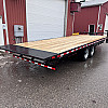 Black 2026 Canada Trailers 8 x 24 Deckover Tiltbed