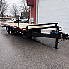 Black 2026 Canada Trailers 8 x 24 Deckover Tiltbed