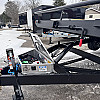 Black 2026 Canada Trailers 102 x 22ft Full Deck Power Tilt