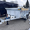 Galvanized 2026 Canada Trailers 6 x 10 Dump Trailer