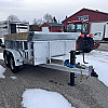 Galvanized 2026 Canada Trailers 6 x 10 Dump Trailer