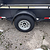 Black 2026 Canada Trailers 7 x 14 Utility Trailer
