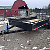 Black 2026 Canada Trailers 7 x 14 Utility Trailer