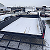 Black 2026 Canada Trailers 7 x 12 Utility Trailer