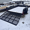 Black 2026 Canada Trailers 7 x 12 Utility Trailer