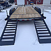 Black 2026 Canada Trailers 7 x 16 Equipment Trailer