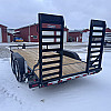 Black 2026 Canada Trailers 7 x 16 Equipment Trailer