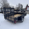 Black 2026 Canada Trailers 6 x 10 Utility Trailer