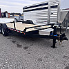 Black 2026 Canada Trailers 80 x 20 Full Deck Tiltbed