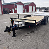 Black 2026 Canada Trailers 80 x 20 Full Deck Tiltbed