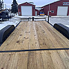Black 2026 Canada Trailers 82 x 16 Equipment Trailer