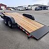 Black 2026 Canada Trailers 7 x 21ft Gravity Tilt