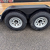 Black 2026 Canada Trailers 7 x 21ft Gravity Tilt