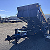 Black 2026 Canada Trailers 6 x 12 Dump Trailer