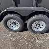 Black 2026 Canada Trailers 6 x 12 Dump Trailer