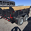 Black 2026 Canada Trailers 6 x 10 Dump Trailer