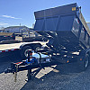Black 2026 Canada Trailers 6 x 10 Dump Trailer