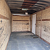 Black 2022 Haulmark 7 x 16ft Grizzly