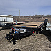 Black 2026 Canada Trailers 102 x 26ft Deckover Tilt Bed