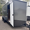 Charcoal 2026 United 7 x 16 x 7ft Tall Enclosed