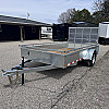 Galvanized 2026 Canada Trailers 6 x 12 Open Utility Trailer