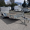 Galvanized 2026 Canada Trailers 6 x 12 Open Utility Trailer