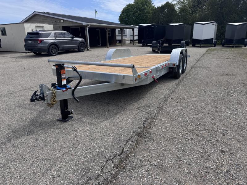 Galvanized 2026 Canada Trailers 7 x 21 Gravity Tiltdeck
