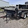 Black 2013 MAXXD 6 x 10ft Dump